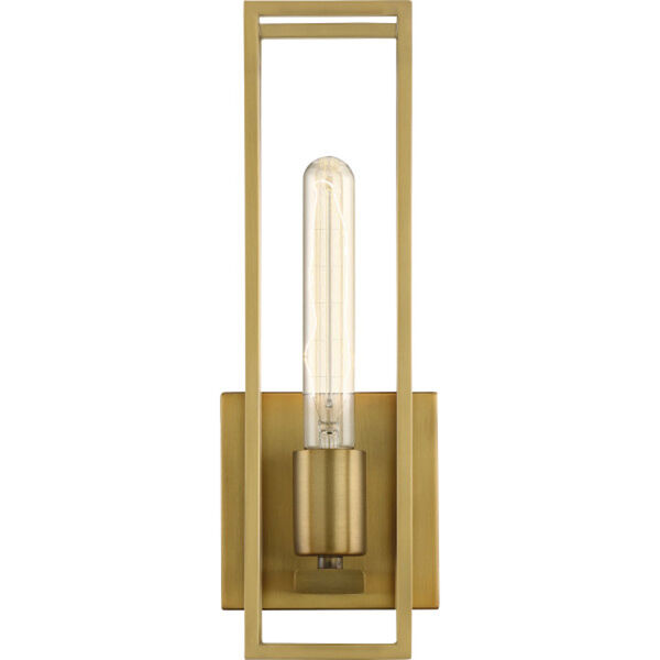 Leighton Weathered Brass One-Light Wall Sconce, image 3