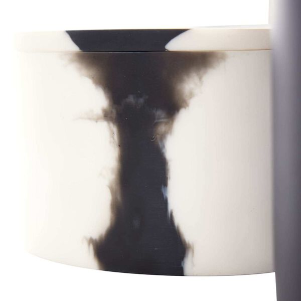 Hollie Black and White Resin Containers, Set of Two, image 4