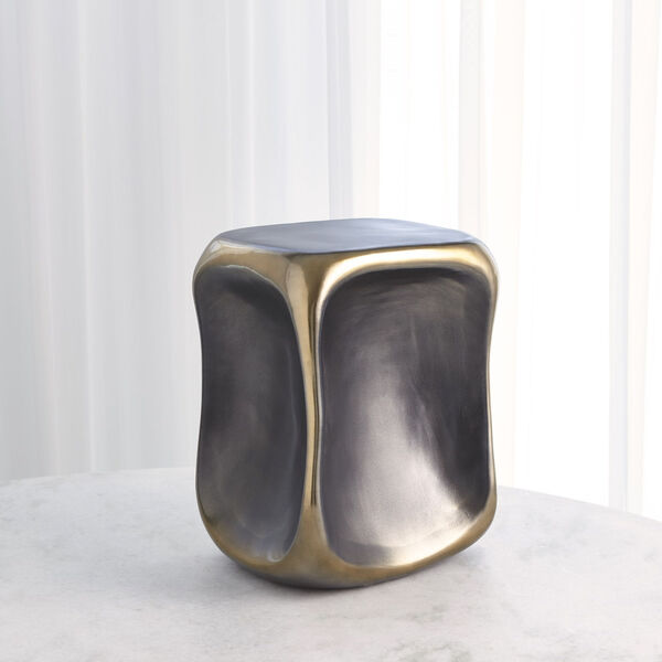 Studio A Home Black and Gold Small Formation Accent Table, image 2