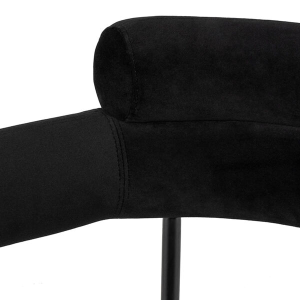 Portia Black Dining Chair, image 4