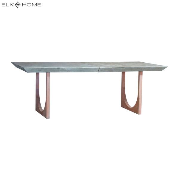Innwood Concrete and Blonde Stain Dining Table, image 2