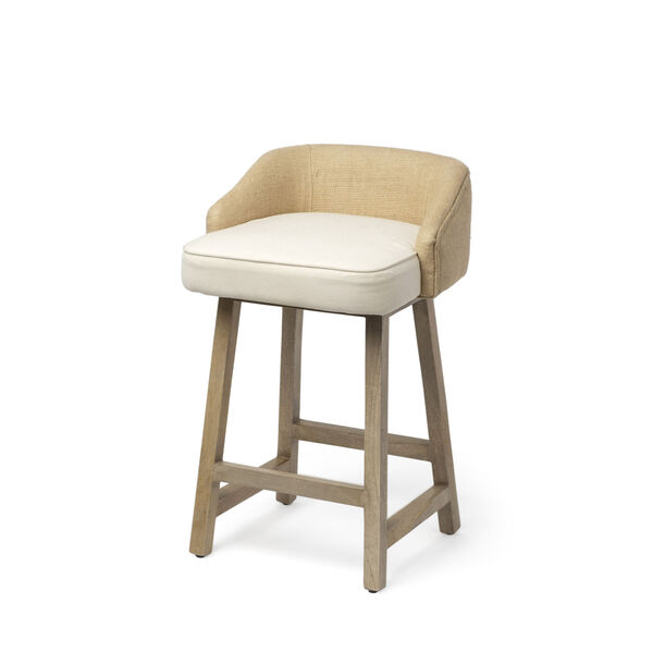 Monmouth Brown and Beige Counter Height Stool, image 1