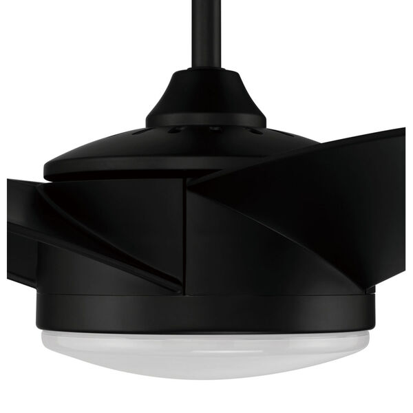 Pursuit Flat Black 54-Inch LED Ceiling Fan, image 4