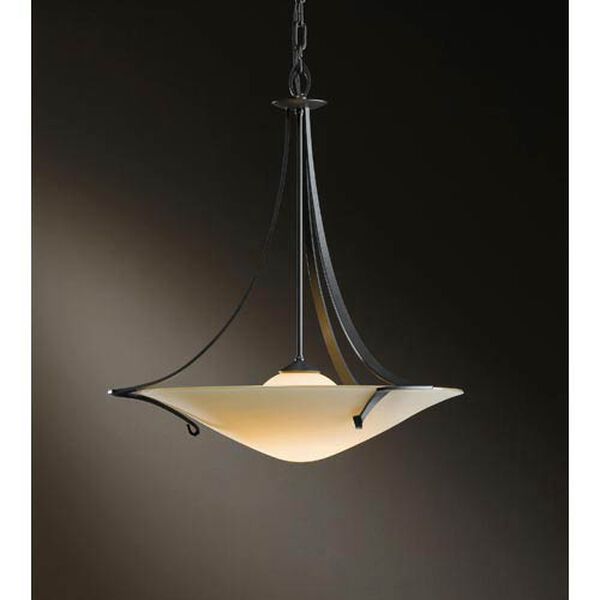 Antasia Burnished Steel One-Light Pendant with Sand Glass, image 1