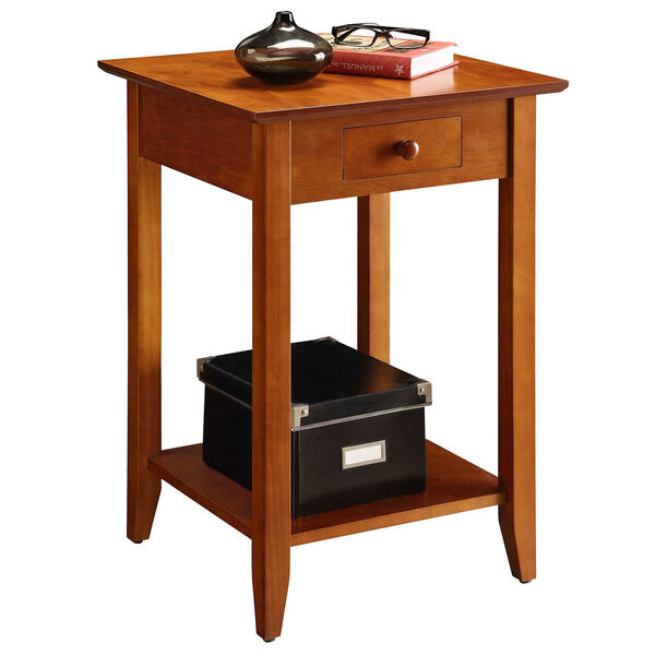 American Heritage End Table with Drawer and Shelf, image 3