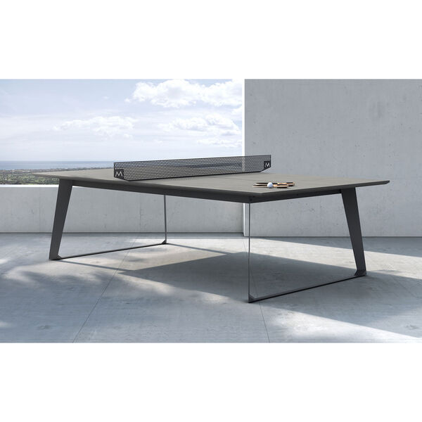 Amsterdam Gray Concrete Outdoor Ping Pong Table, image 10