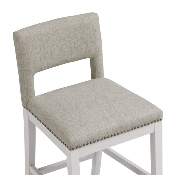 Rowell Taupe Counter Stool, image 5