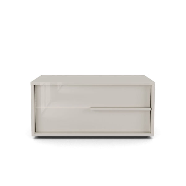 Jane Glossy Chateau Gray Right Facing Nightstand, image 2