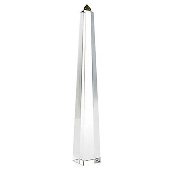 Crystal 22-Inch Obelisk Sculpture, image 1