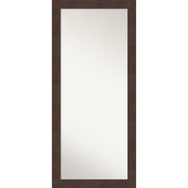Wildwood Brown 29W X 65H-Inch Full Length Floor Leaner Mirror, image 1