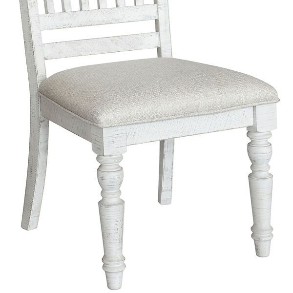 Valley Ridge Distressed White Dining Side Chair, image 4