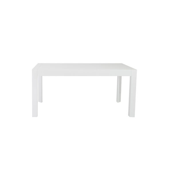 Adara White Rectangle Dining Table, image 3