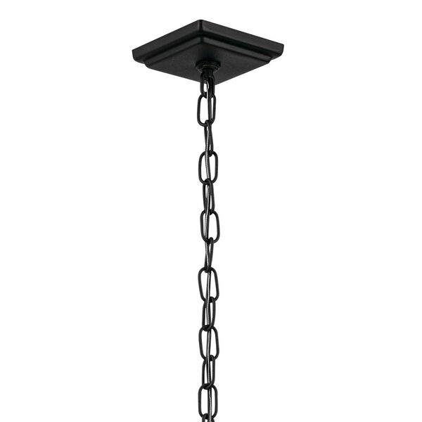 Regence Textured Black 26-Inch Two-Light Outdoor Pendant, image 2