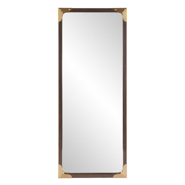Rogers Brass Dressing Mirror, image 1