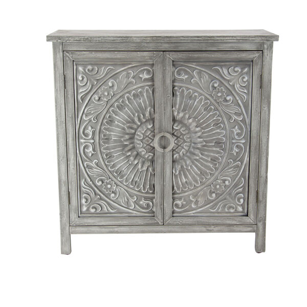 Gray Wood Cabinet,40-Inch, image 2