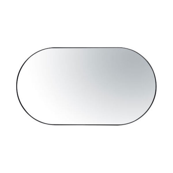 Capsule Black 22 x 40 Inch Wall Mirror, image 2