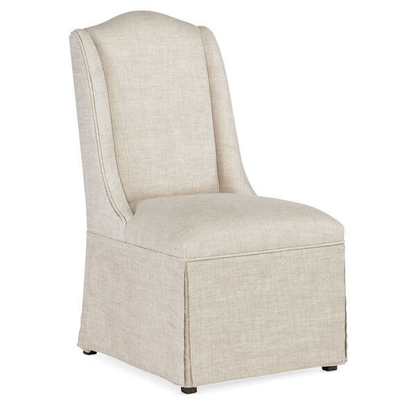 Traditions Lightwood Slipper Side Chair, image 1