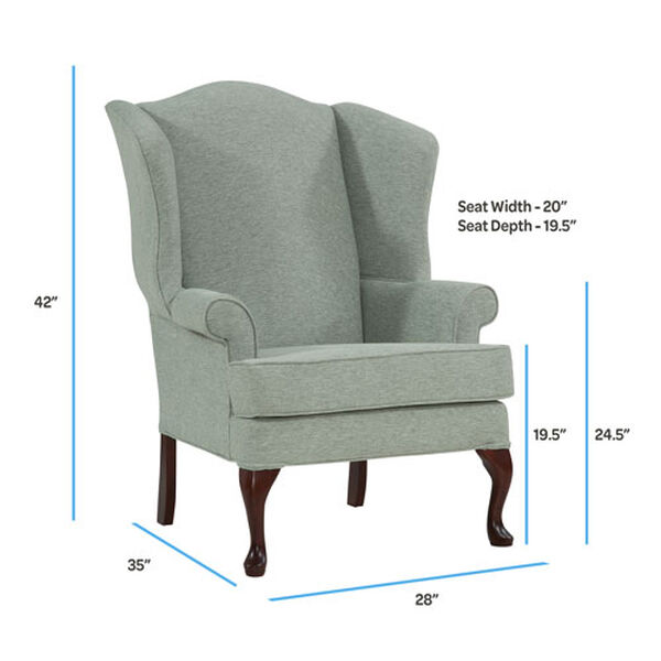 Crawford Cadet Wing Back Chair, image 5