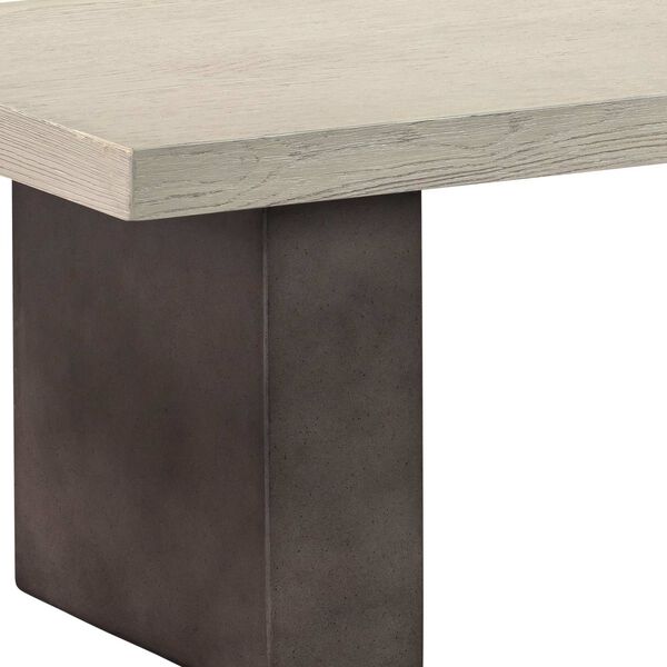 Abbey Silver Grey Oak Dining Table, image 4