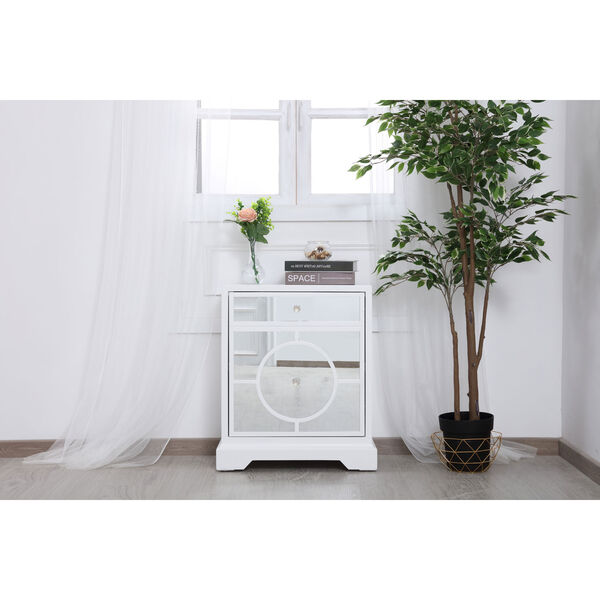 Modern White 24-Inch Cabinet, image 2