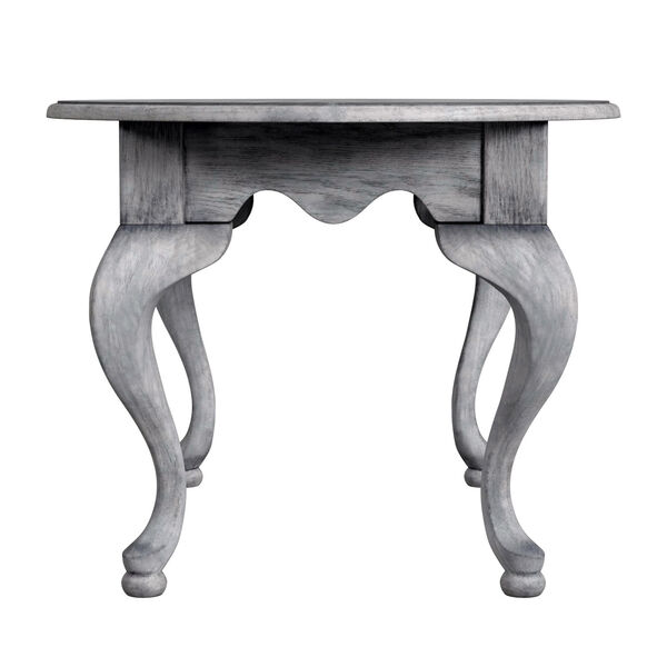 Grace Powder Gray Oval Four-Leg Coffee Table, image 4
