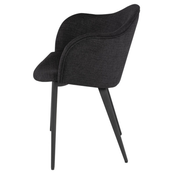 Nora Coal Dining Chair, image 3
