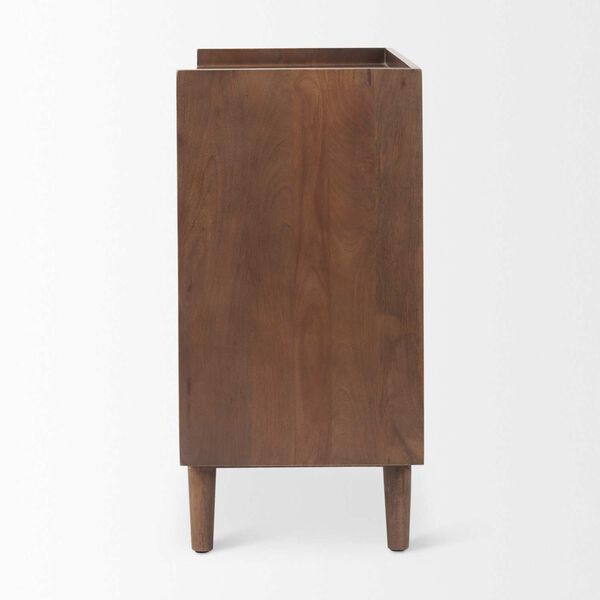 Lillie Medium Brown Two-Door Accent Cabinet, image 3