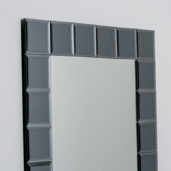Silverlake Rectangular Frameless Bathroom Wall Mirror, image 3