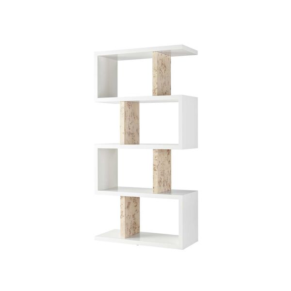 Tranquility Poise White and Gold Etagere, image 3