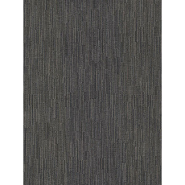 Ronald Redding Black Weekender Weave Non Pasted Wallpaper - SWATCH SAMPLE ONLY, image 2