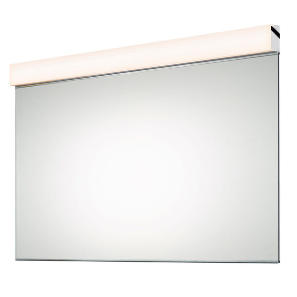 Vanity Polished Chrome LED Mirror Kit, image 1