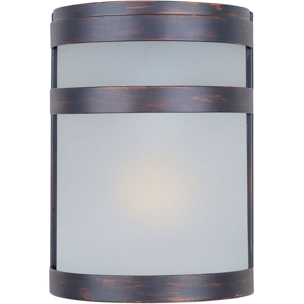Arc Oil Rubbed Bronze One-Light Outdoor Wall Lantern, image 1