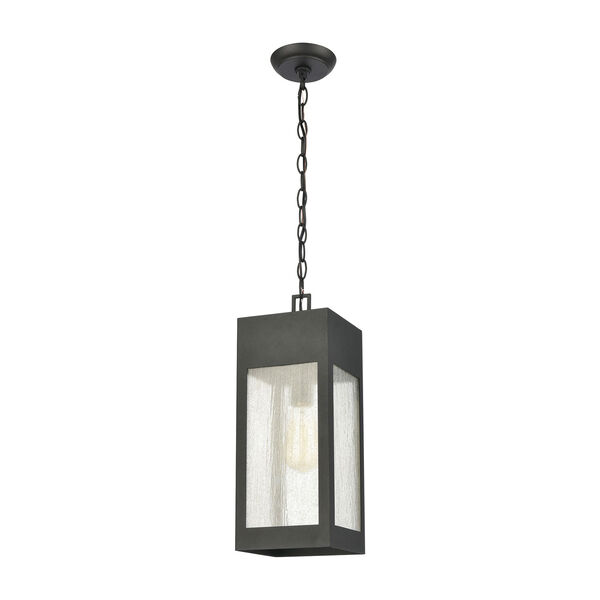 Angus Charcoal One-Light Outdoor Pendant, image 2
