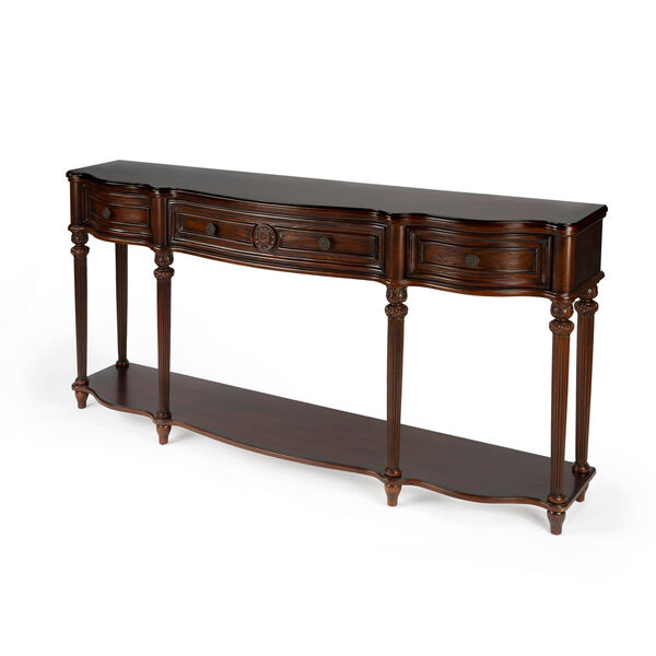 Peyton Cherry Console Table, image 1
