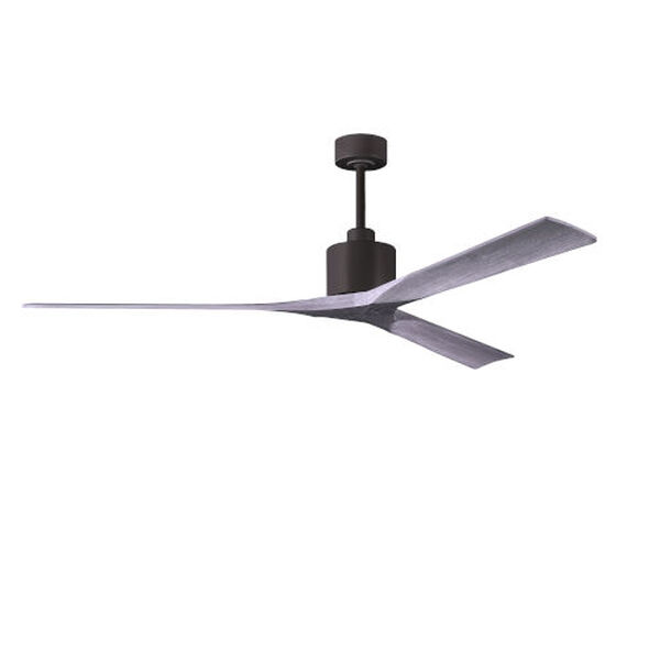 Nan XL Textured Bronze 72-Inch Ceiling Fan with Barnwood Blades, image 1