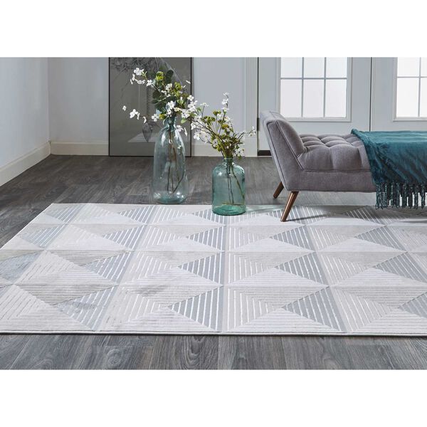 Micah Ivory Gray Ivory Area Rug, image 4