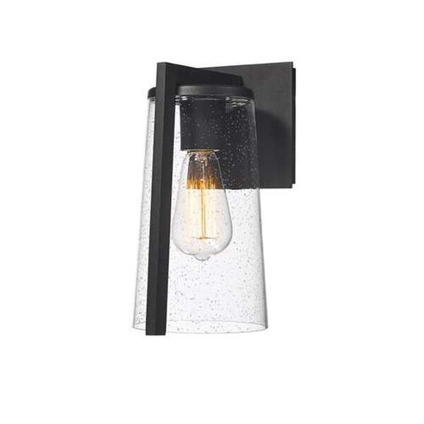 Portofino Black 11-Inch LED Outdoor Wall Sconce, image 2