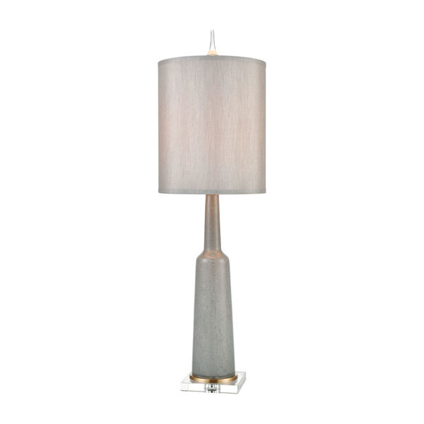 Invariant Grey with Cafe Bronze One-Light Table Lamp, image 1