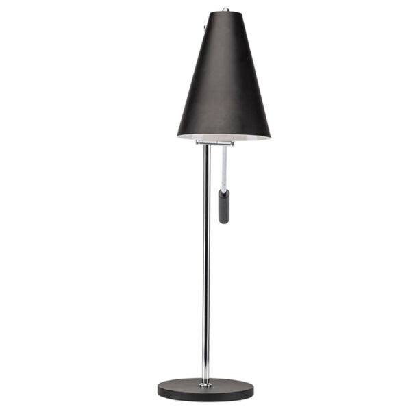 Tivat Matte Black One-Light Table Lamp, image 2