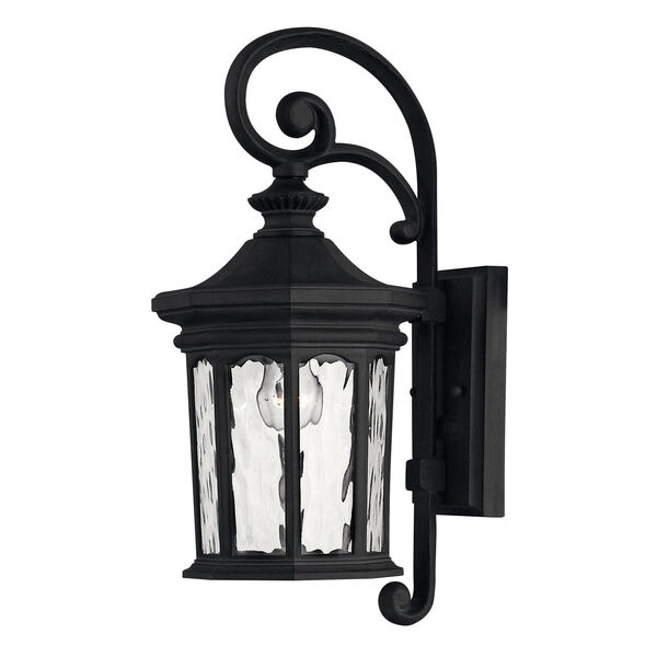 Raley Small Museum Black Outdoor Wall Mount, image 1