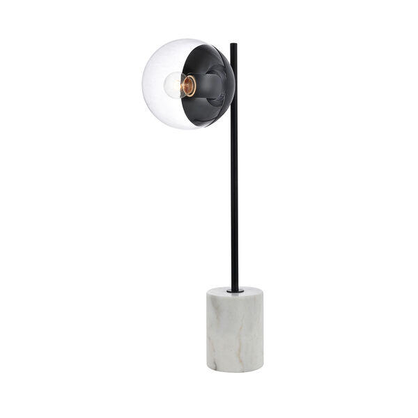 Eclipse Black One-Light Table Lamp, image 3
