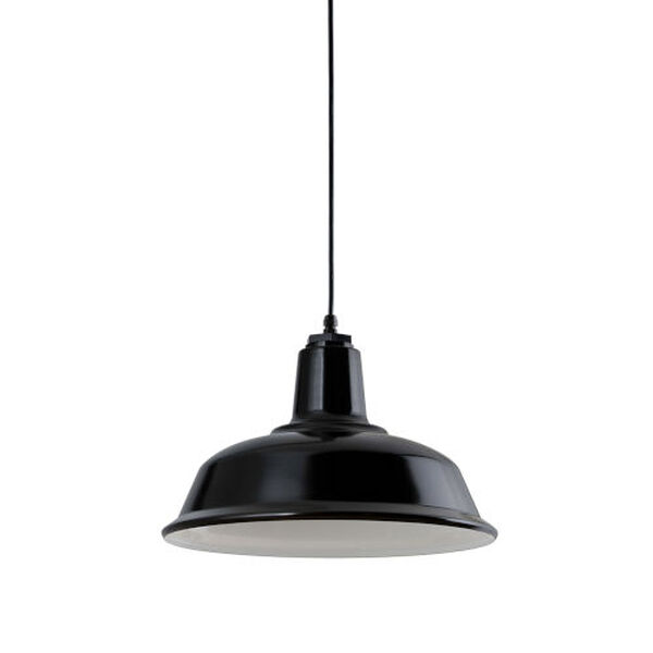 Essentials by Troy RLM Heavy Duty Black One-Light 14-Inch Outdoor Pendant, image 2