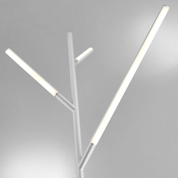Lorant Silver 75-Inch Three-Light LED Floor Lamp, image 2
