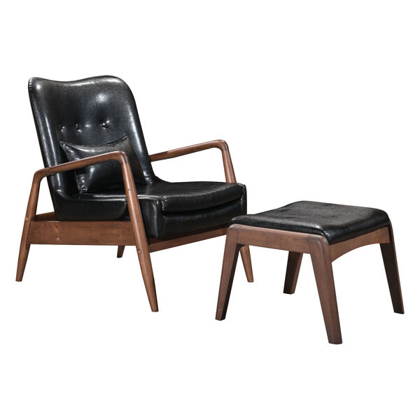 Bully Lounge Chair and Ottoman, image 1