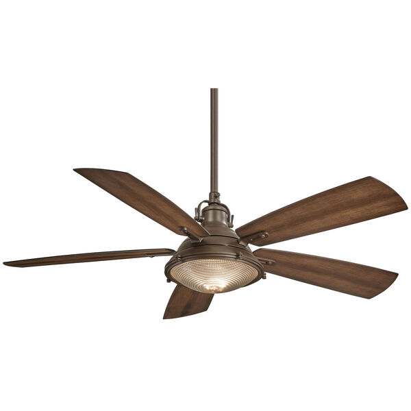 Groton Oil Rubbed Bronze 56-Inch LED Outdoor Ceiling Fan, image 1