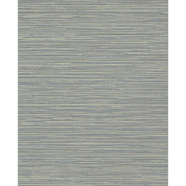 Color Digest Blue Ramie Weave Wallpaper, image 1