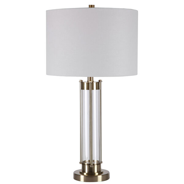 Loring Brass 29-Inch One-Light Table Lamp, image 1