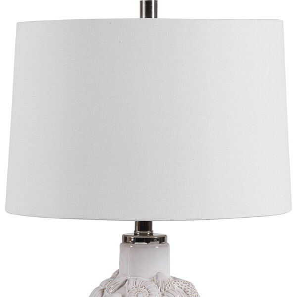 Linden White 26-Inch One-Light Table Lamp, image 5