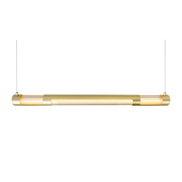 Neva Satin Gold LED Chandelier, image 4