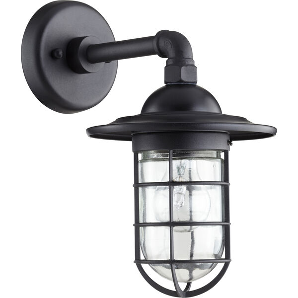 Bowery Black One-Light 7.5-Inch Outdoor Wall Sconce, image 1